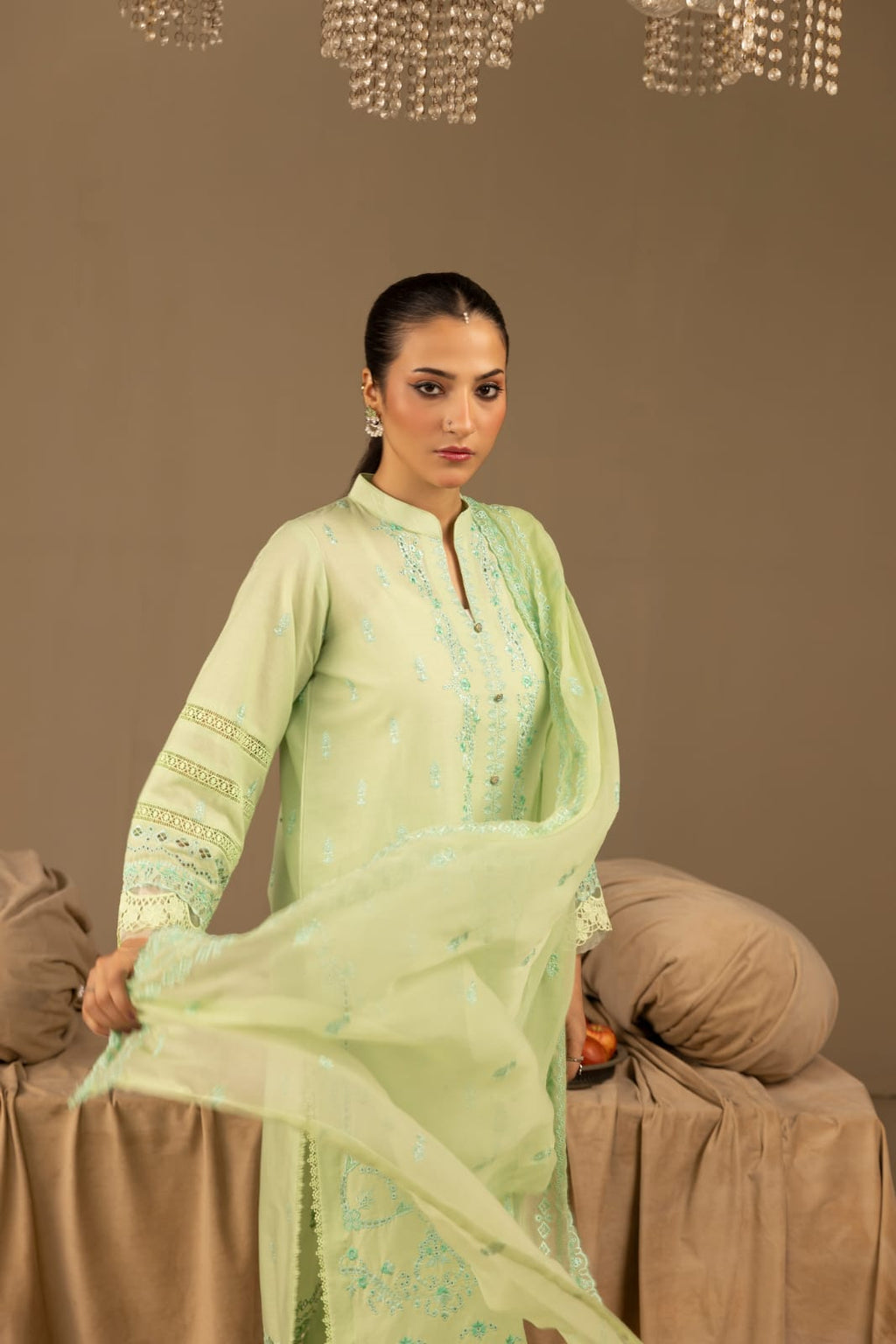 Gulnaar - Unstitched 3pc
