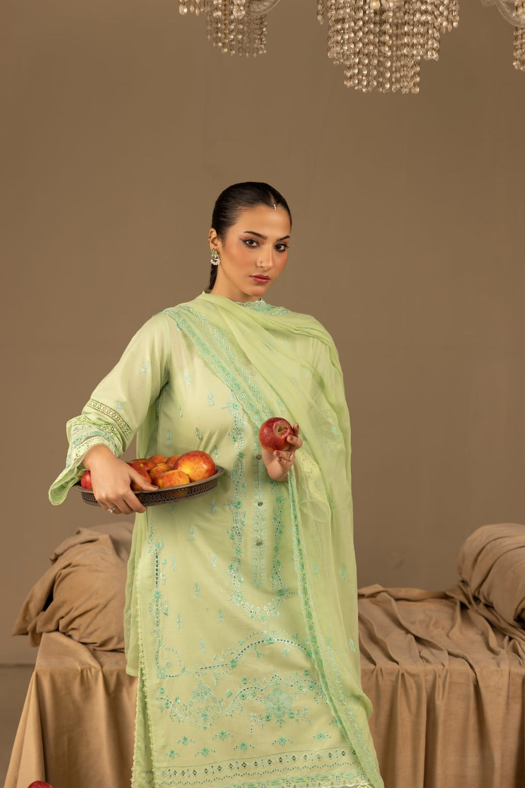 Gulnaar - Unstitched 3pc