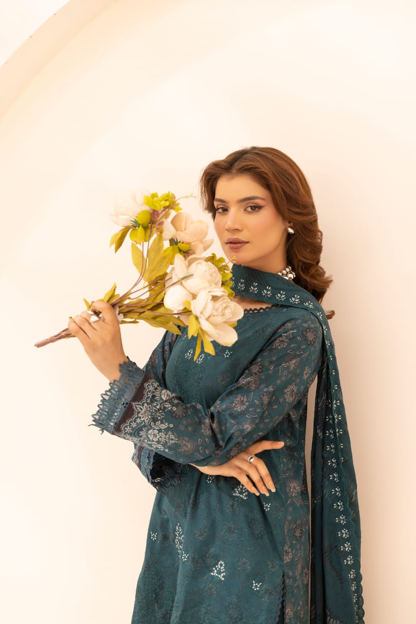 Zarishk - Unstitched 3pc