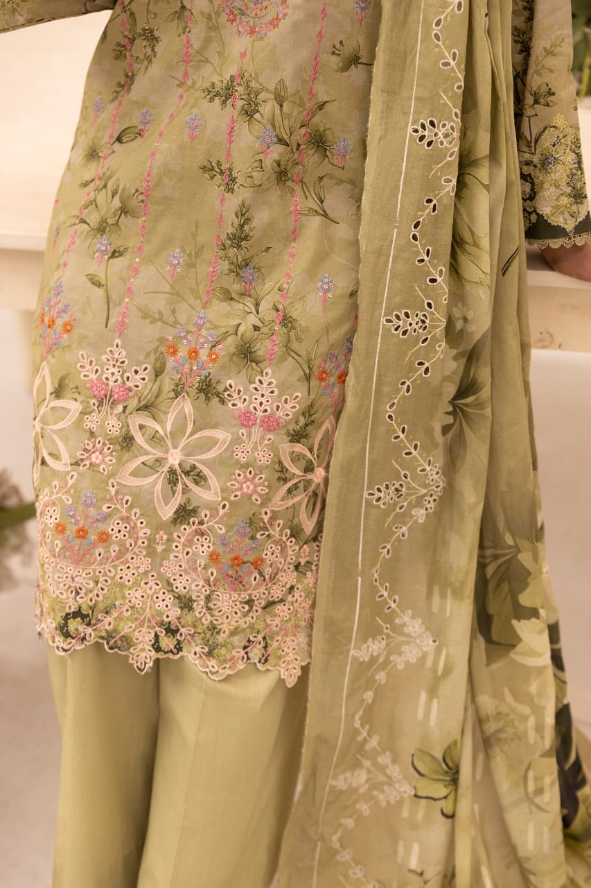 Zimal - Unstitched 3pc