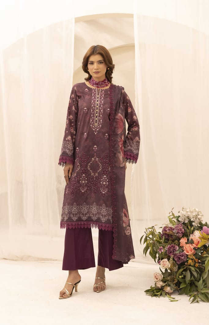 Naubahar - Unstitched 3pc