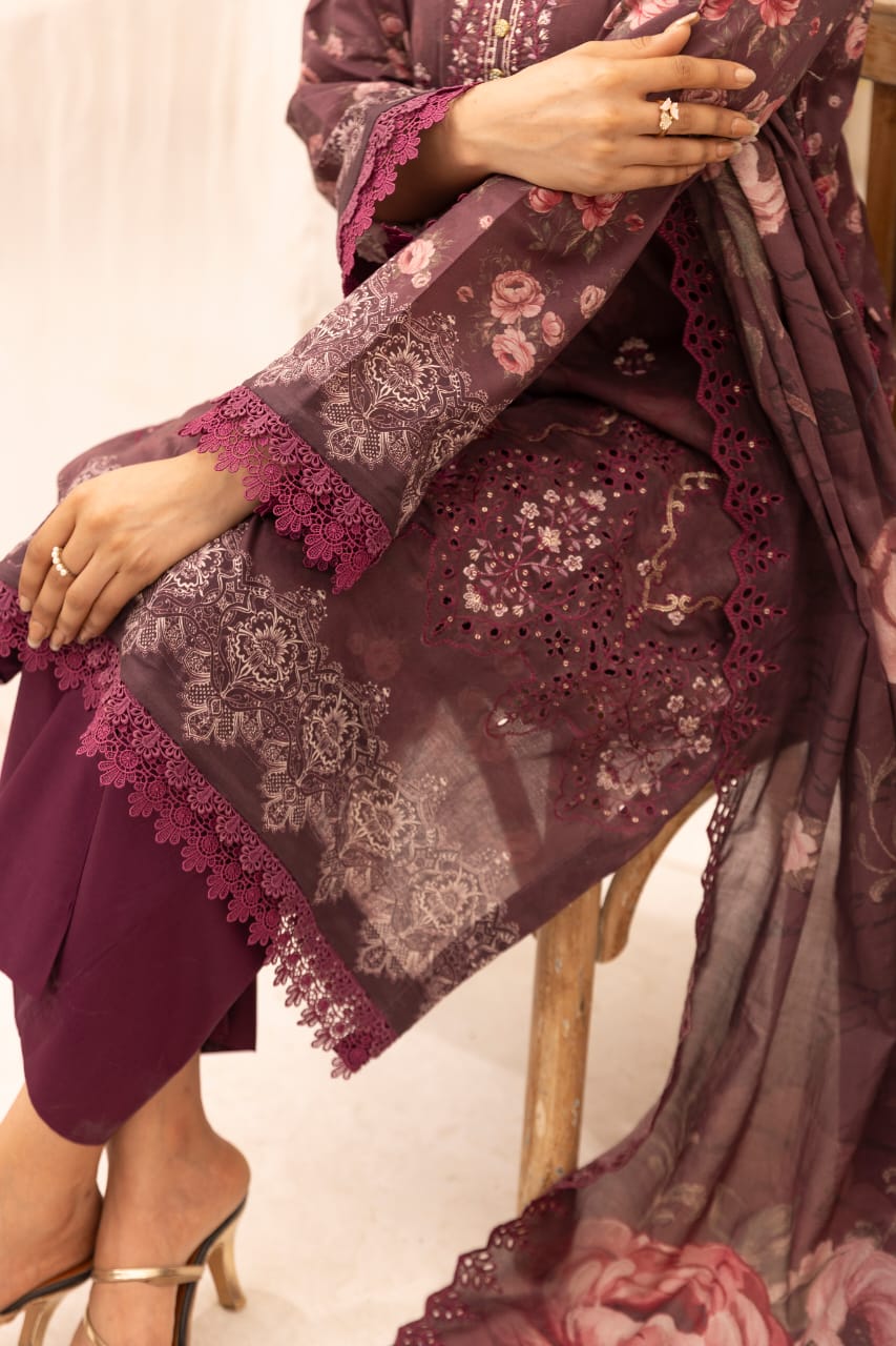 Naubahar - Unstitched 3pc