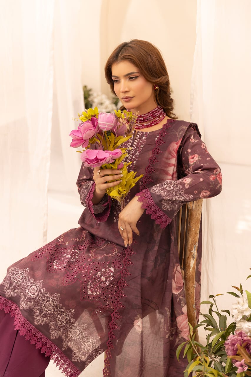 Naubahar - Unstitched 3pc