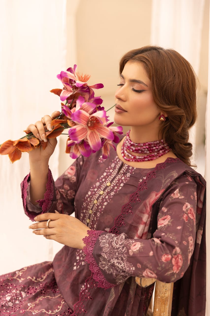 Naubahar - Unstitched 3pc