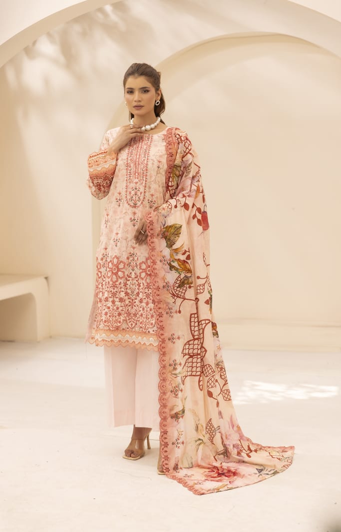 Gulnaarza - Unstitched 3pc