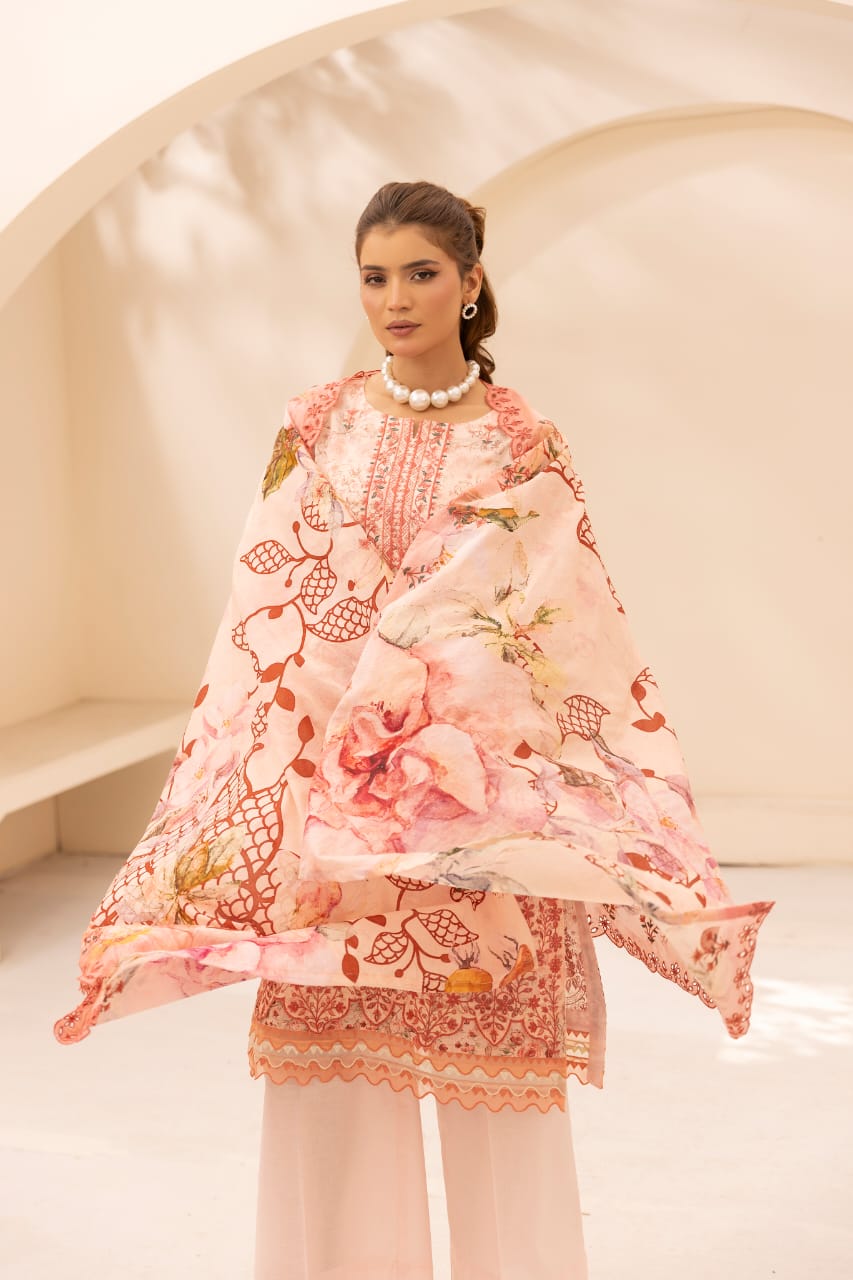 Gulnaarza - Unstitched 3pc