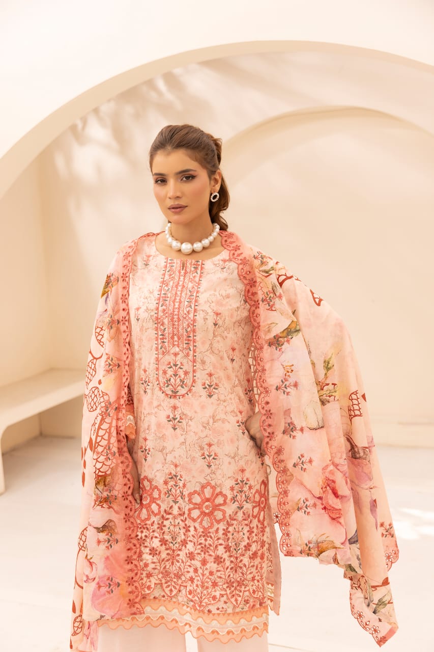 Gulnaarza - Unstitched 3pc