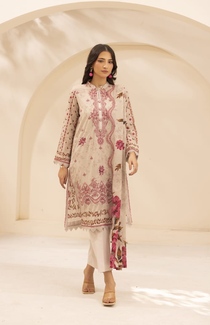 Mehraab - Unstitched 3pc