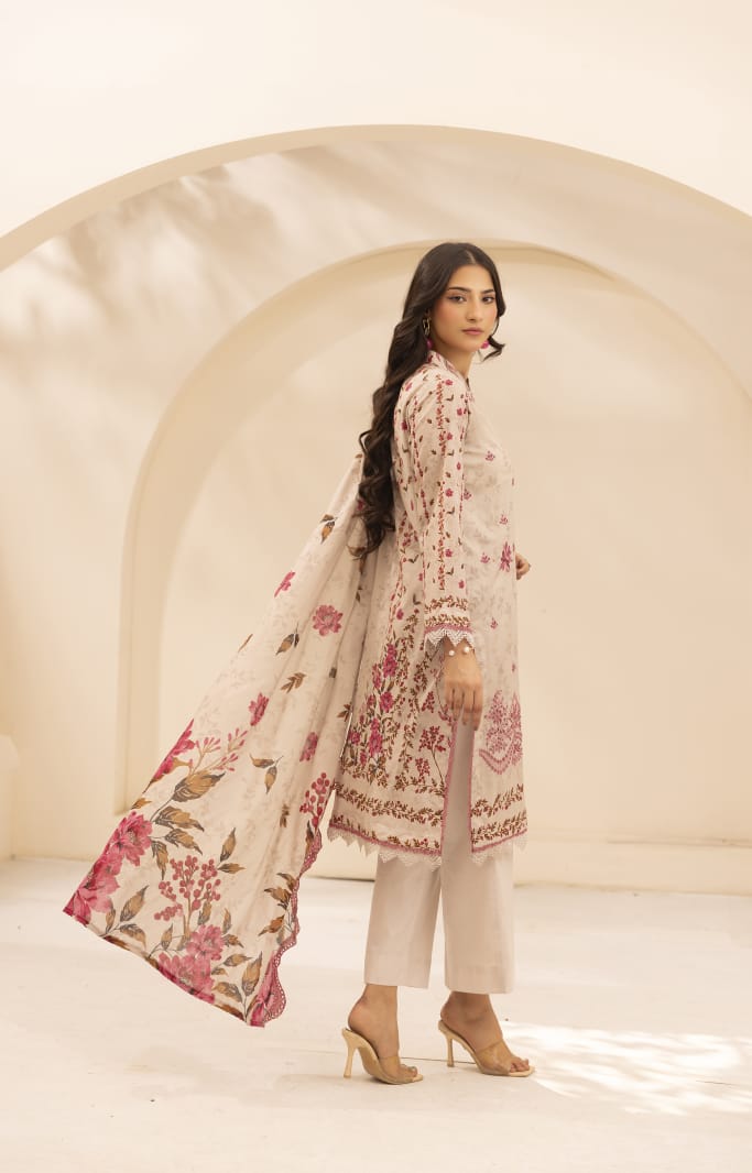 Mehraab - Unstitched 3pc