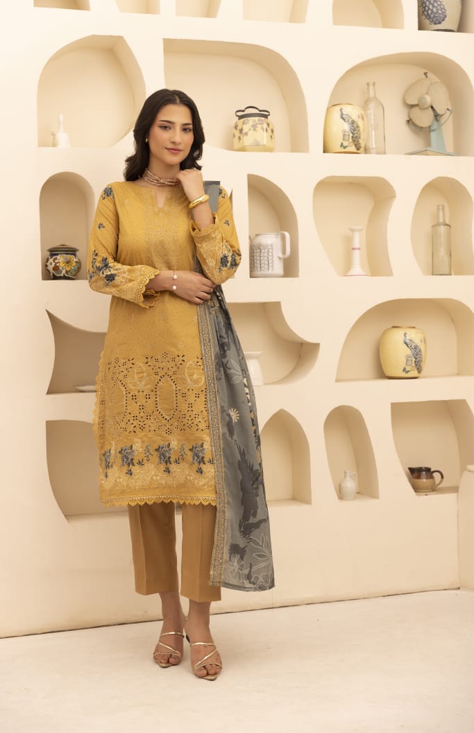 Zarbaft - Unstitched 3pc