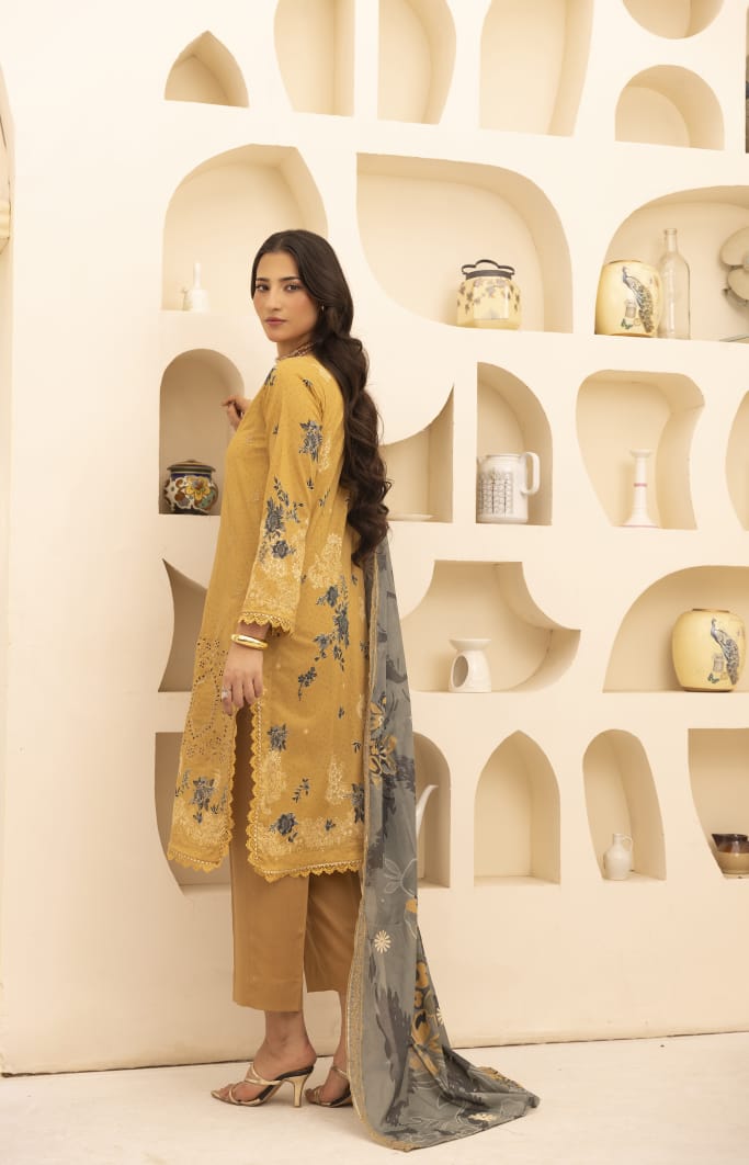 Zarbaft - Unstitched 3pc