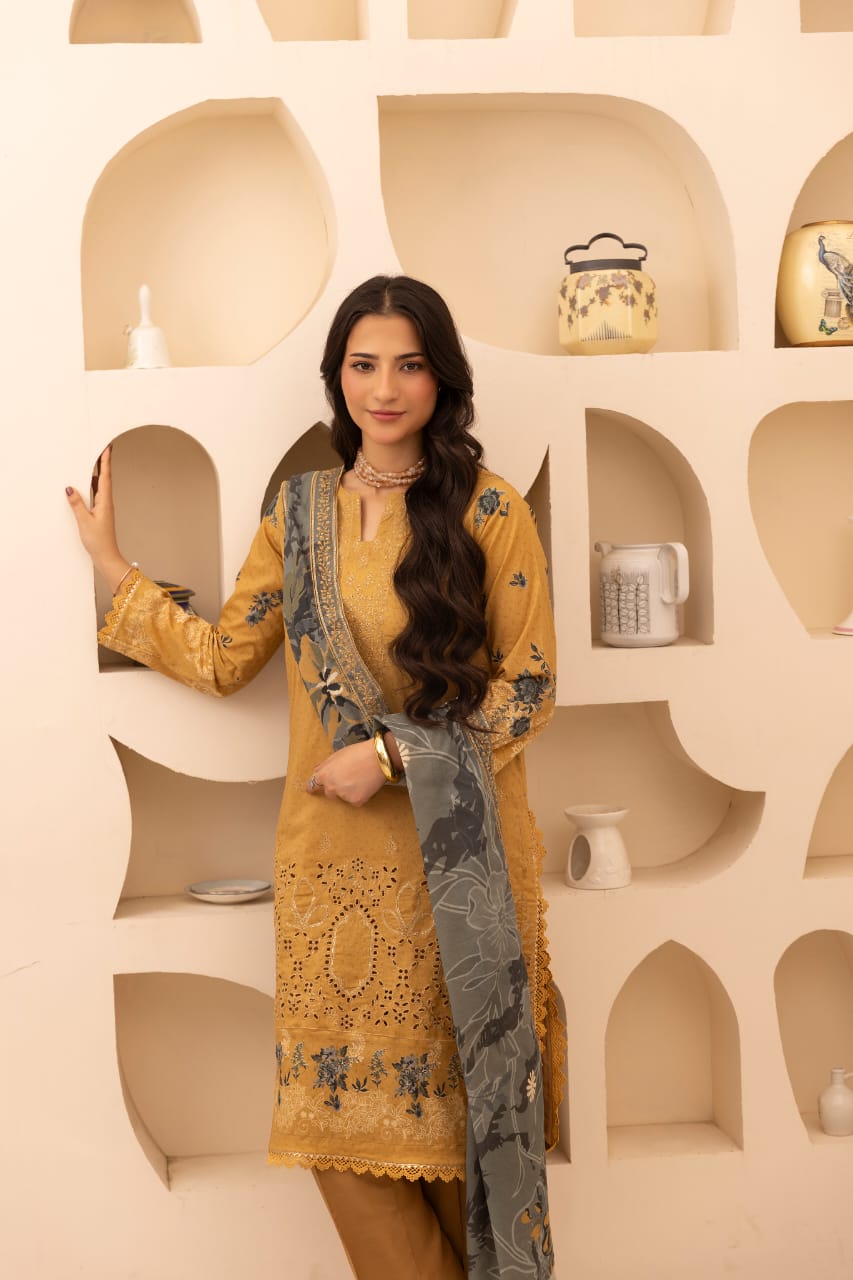 Zarbaft - Unstitched 3pc