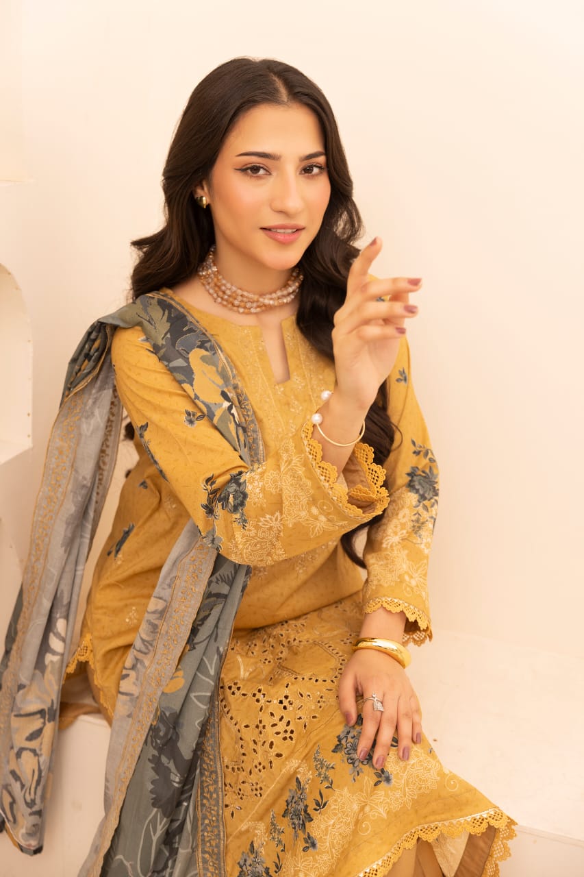 Zarbaft - Unstitched 3pc