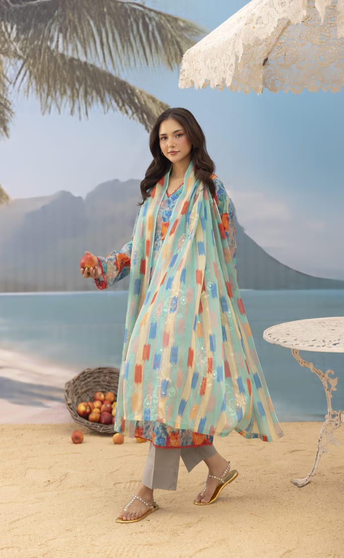 Rangja - Unstitched 3pc