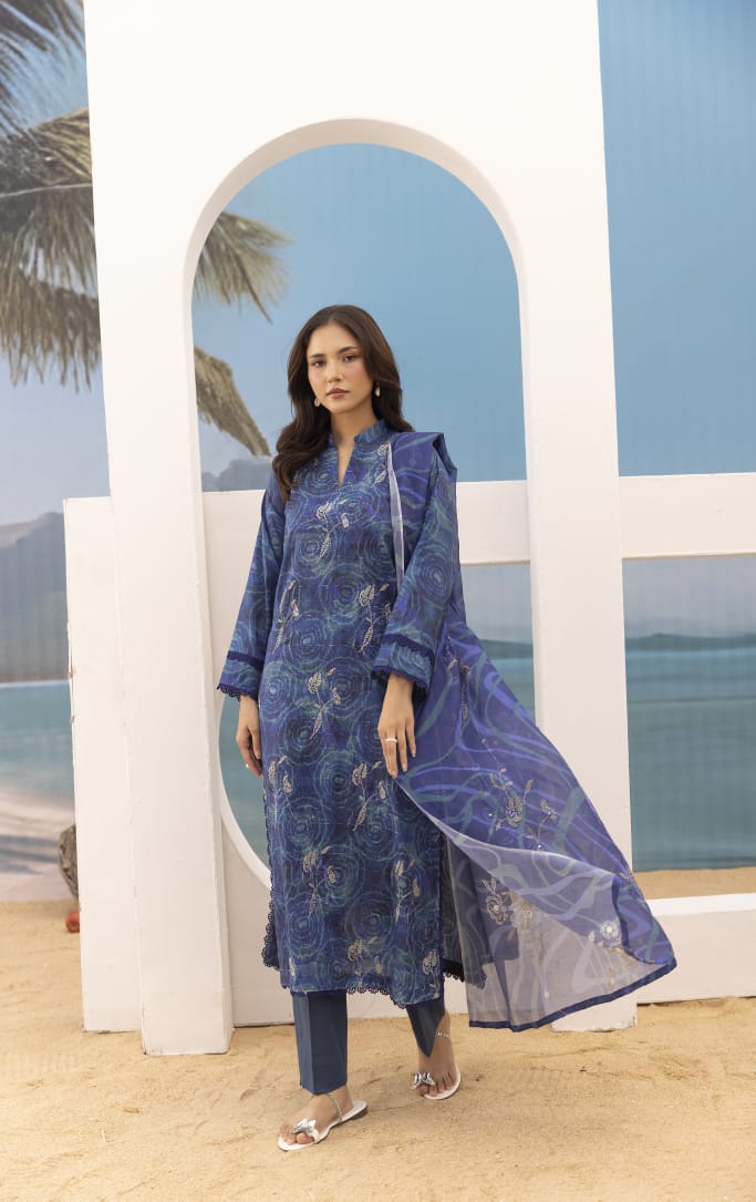 Mehrza - Unstitched 3pc