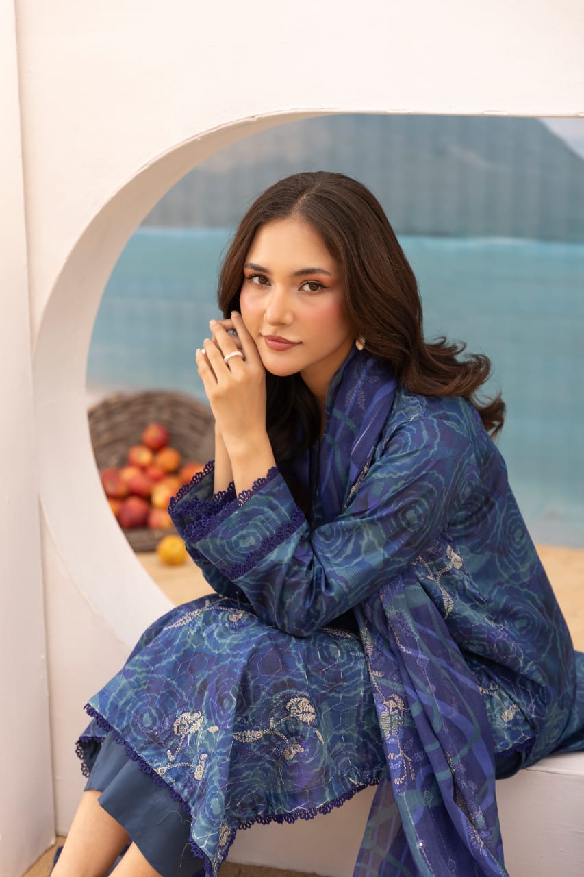 Mehrza - Unstitched 3pc