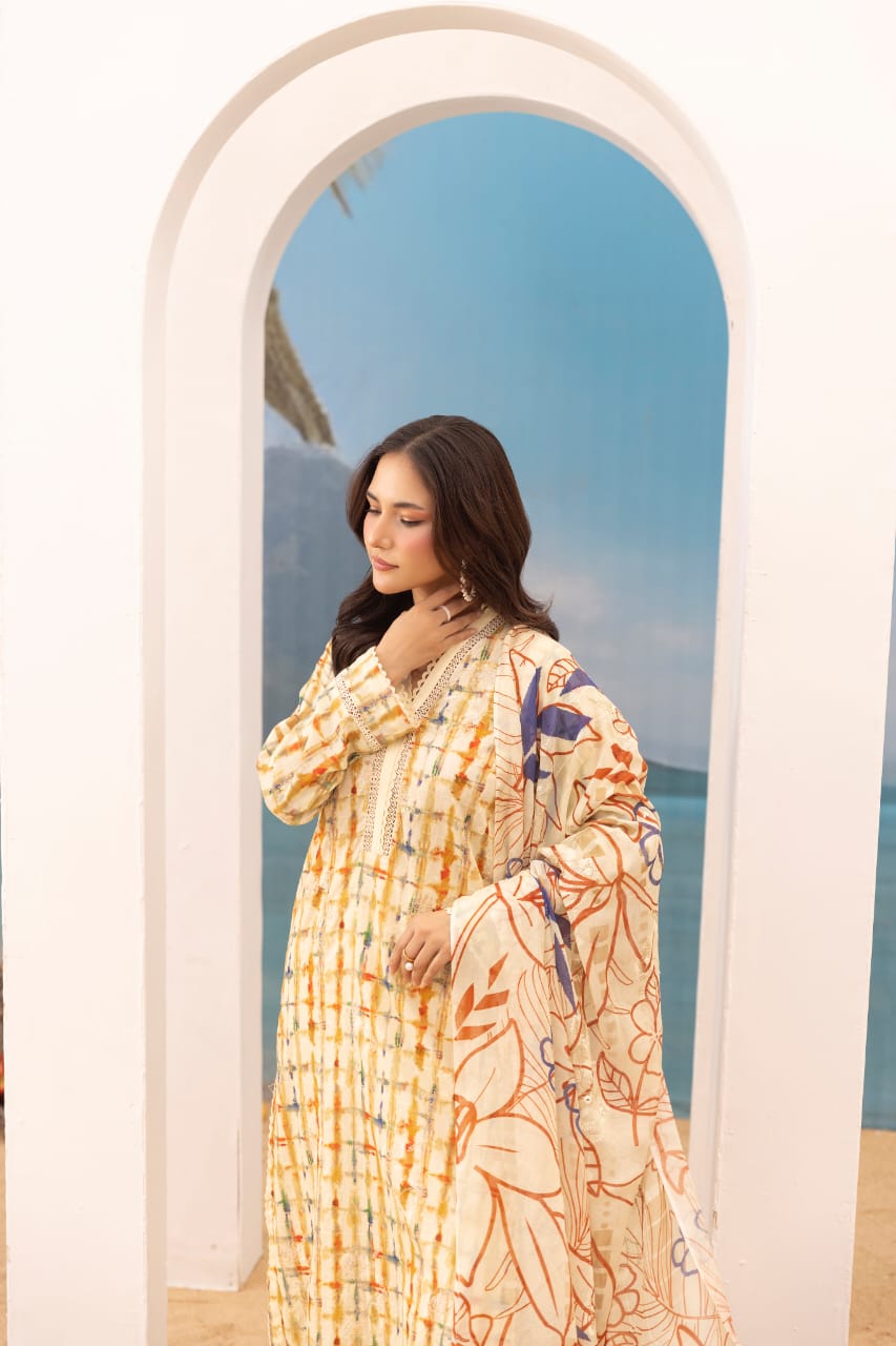 Zarposh - Unstitched 3pc