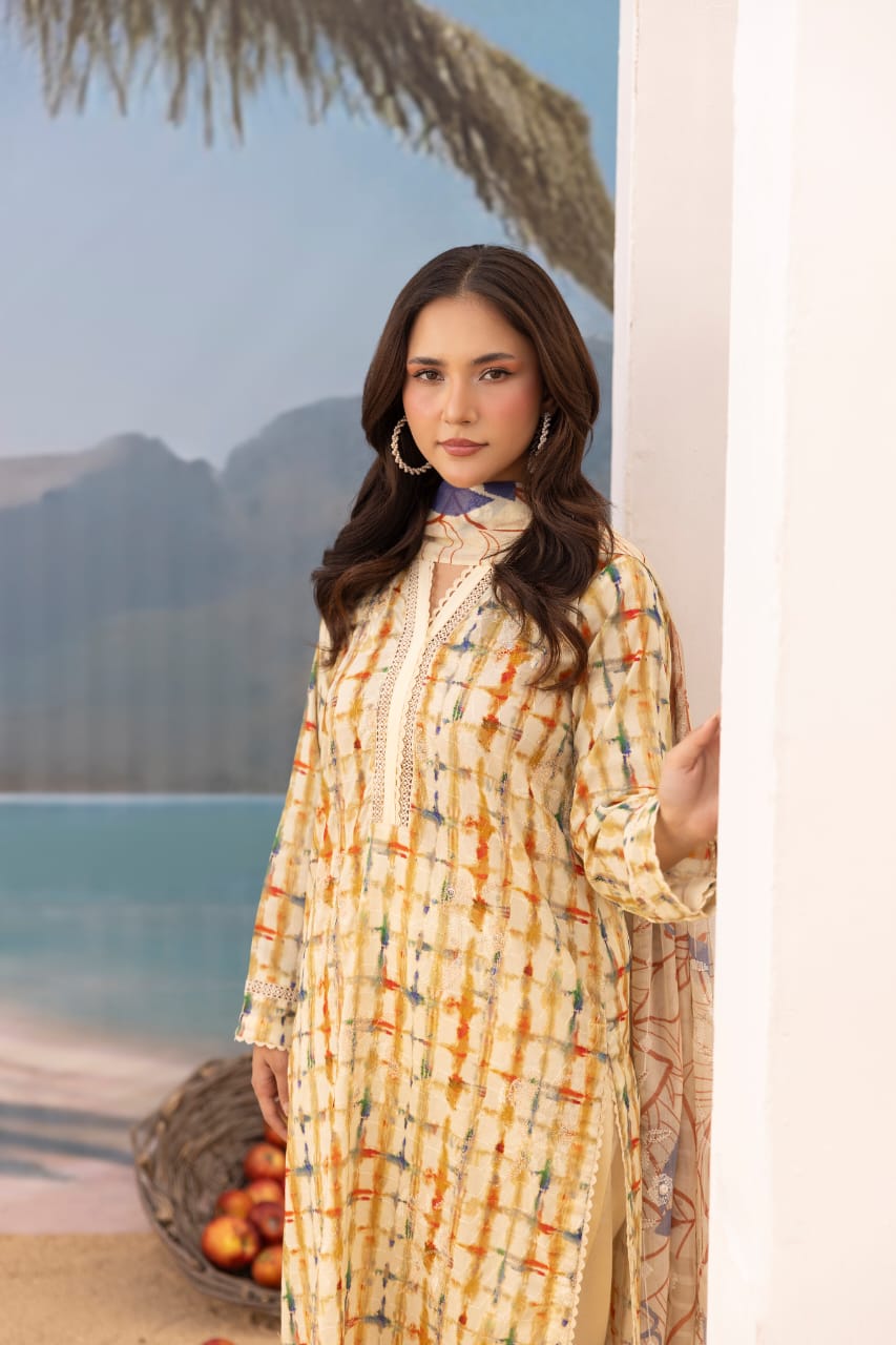 Zarposh - Unstitched 3pc