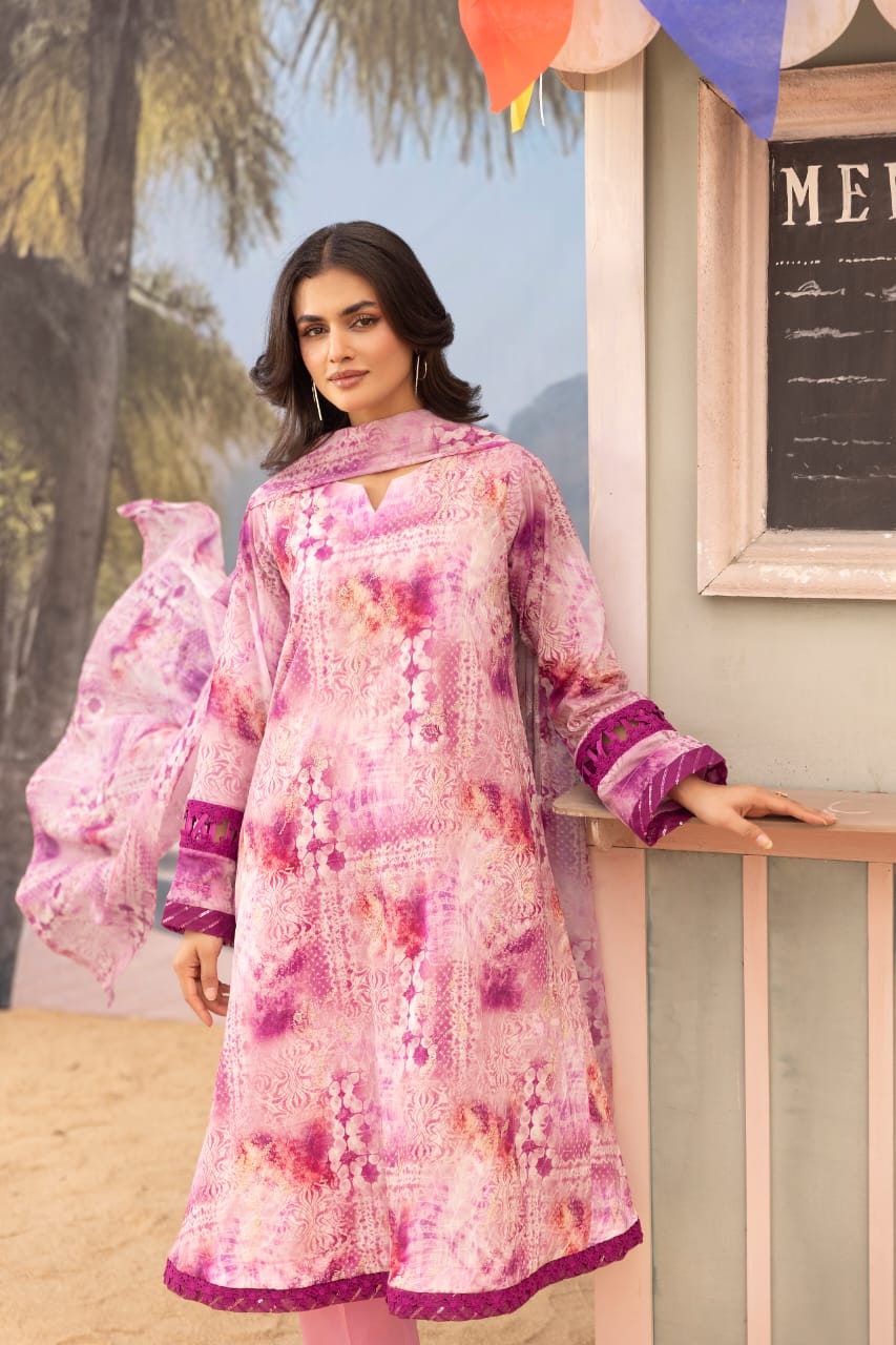 Phoolkaar - Unstitched 3pc