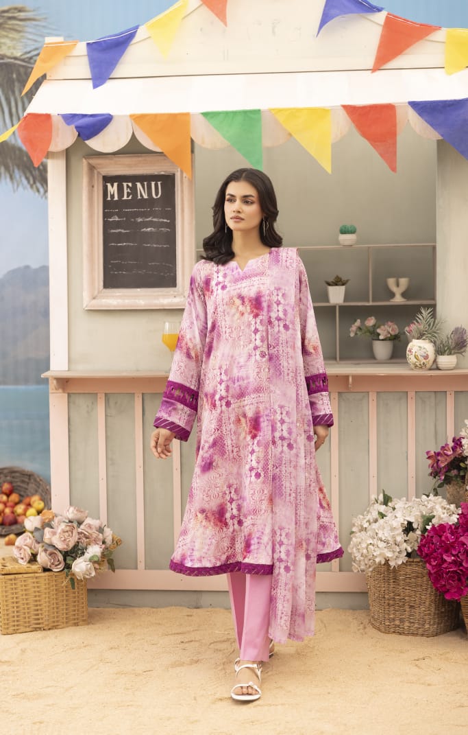 Phoolkaar - Unstitched 3pc