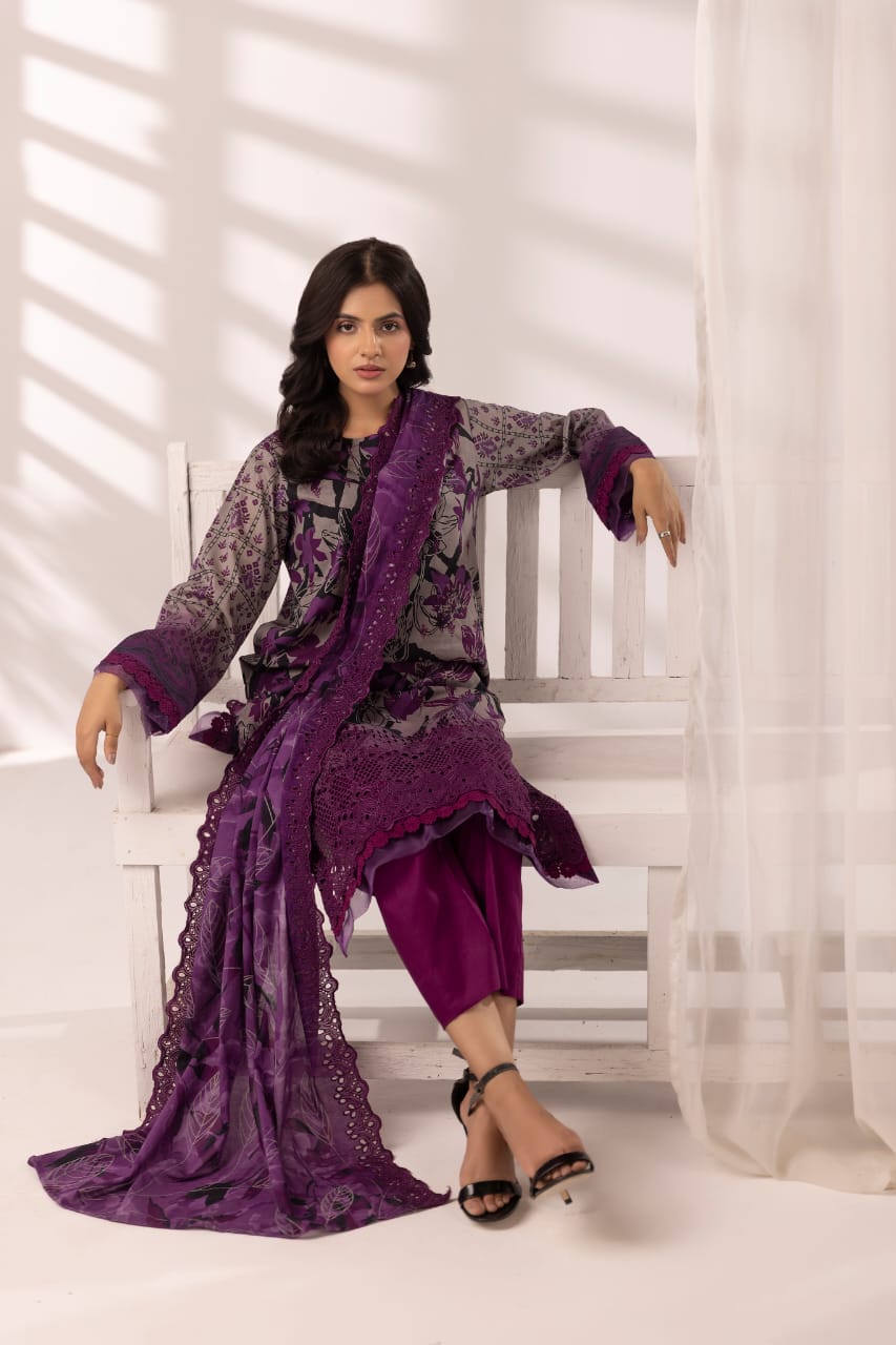 Nirel - Unstitched 3pc
