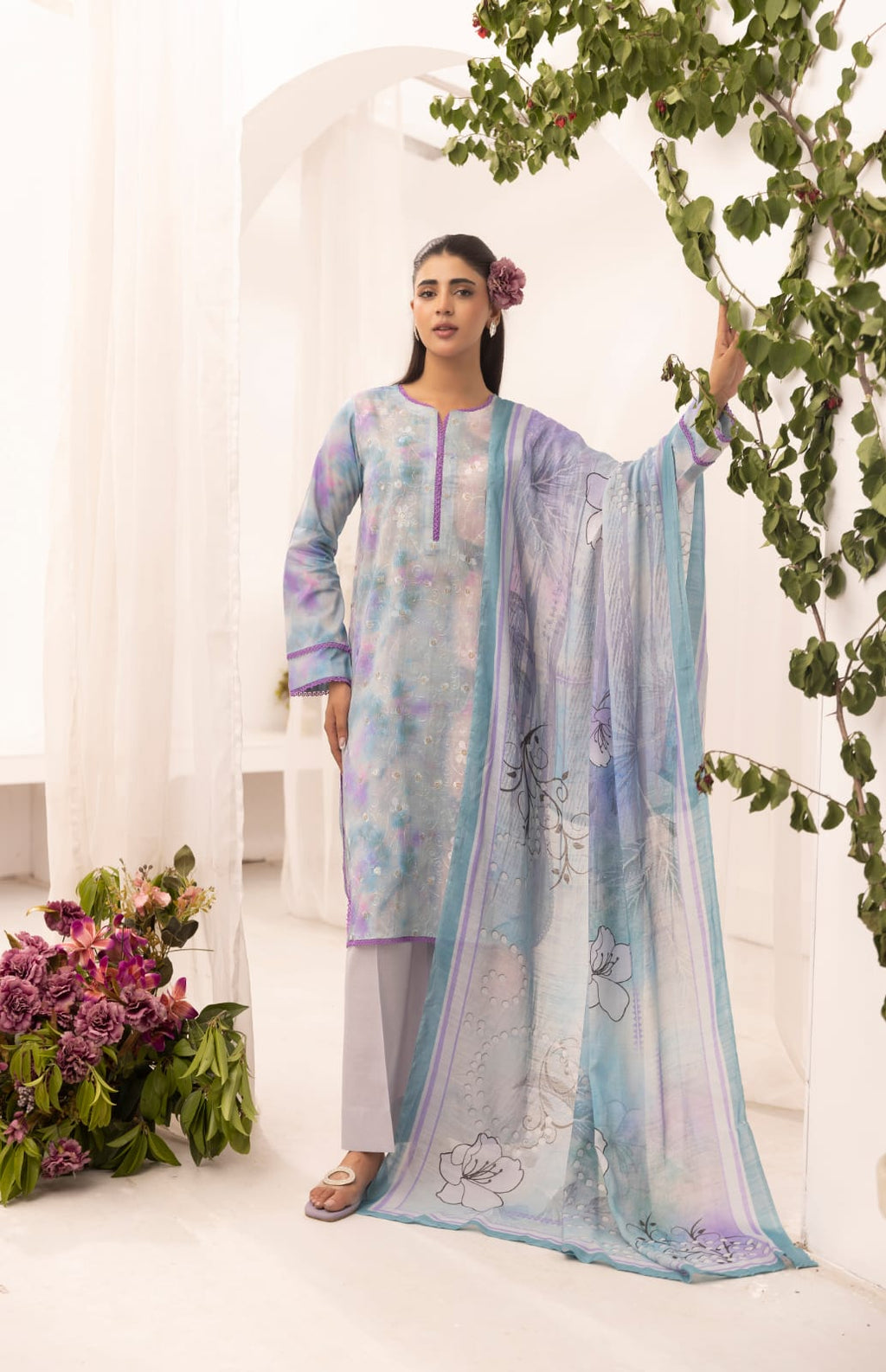 Solenne - Unstitched 3pc