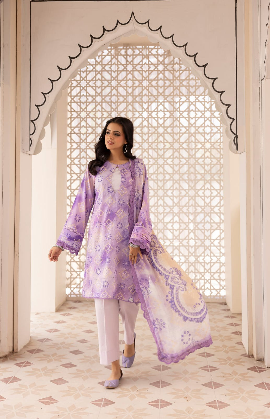 3 Piece - Chikankari Lawn Suit