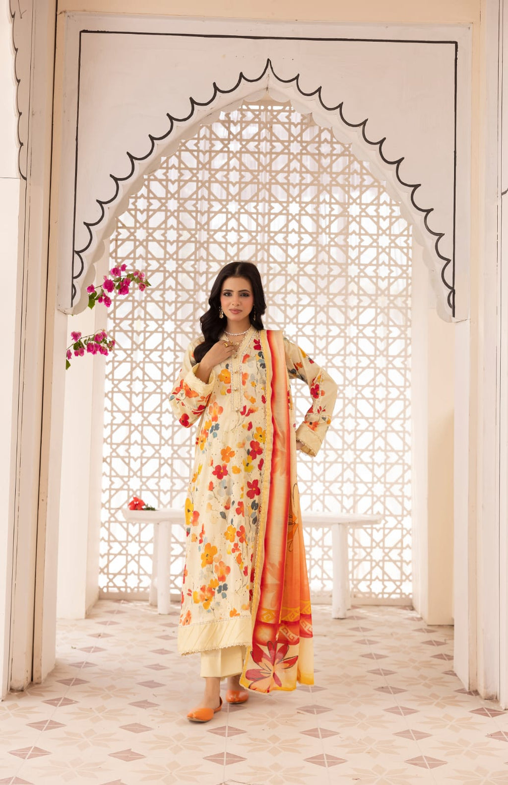 3 Piece - Chikankari Lawn Suit
