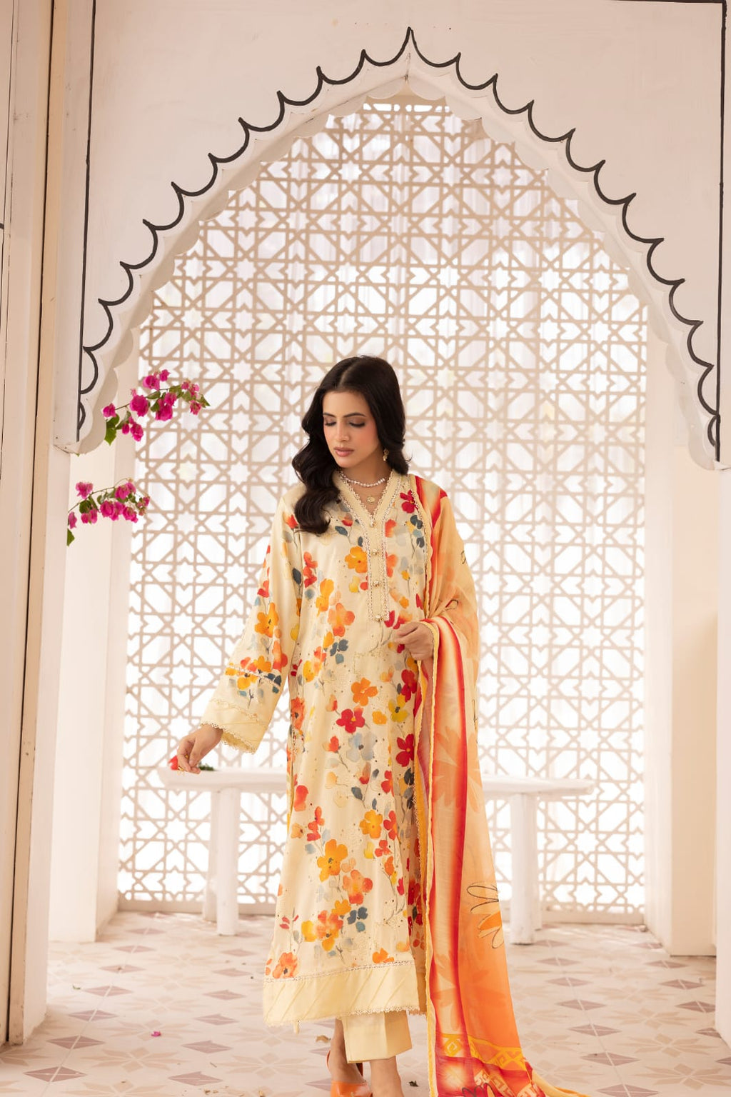 3 Piece - Chikankari Lawn Suit