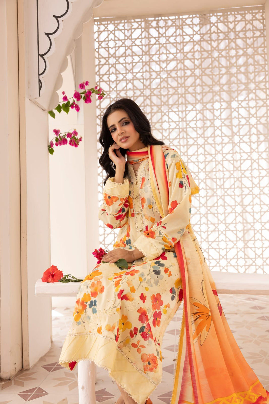 3 Piece - Chikankari Lawn Suit