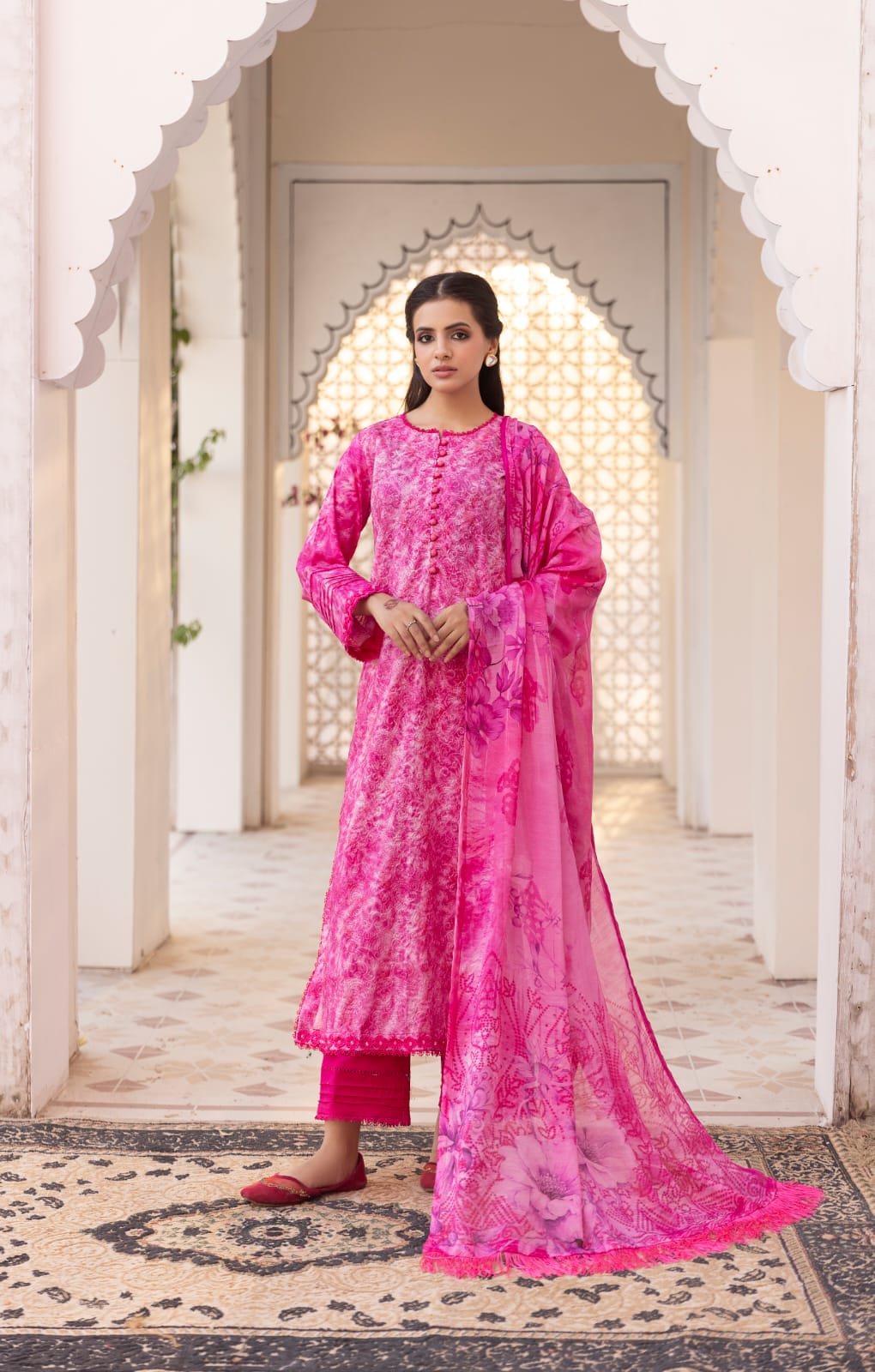 3 Piece - Chikankari Lawn Suit