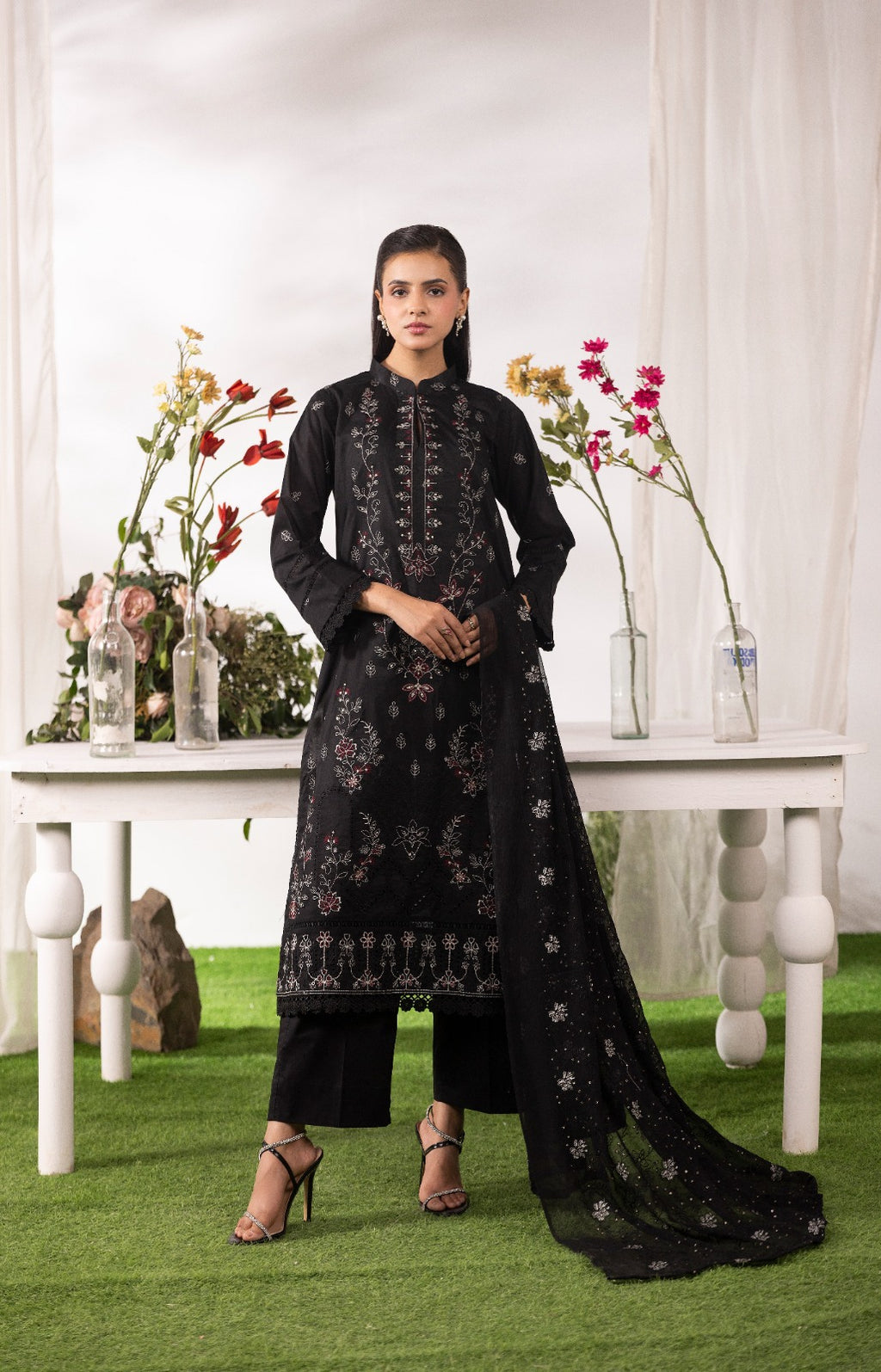 Cendre - Unstitched 3pc