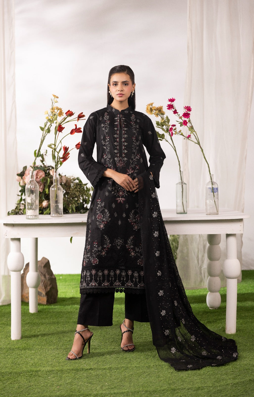 Cendre - Unstitched 3pc