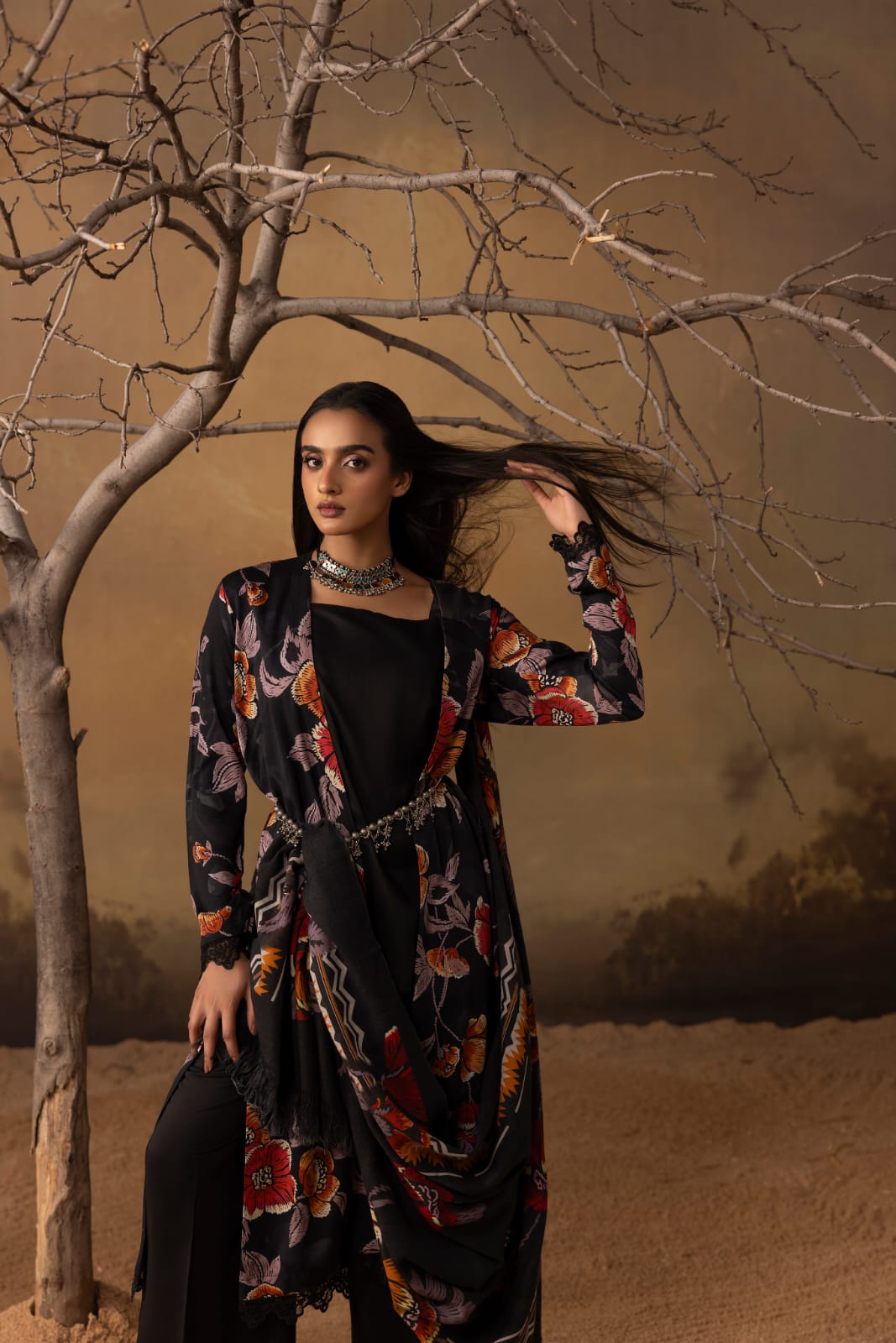 Zeb-e-Komal - Unstitched 3pc