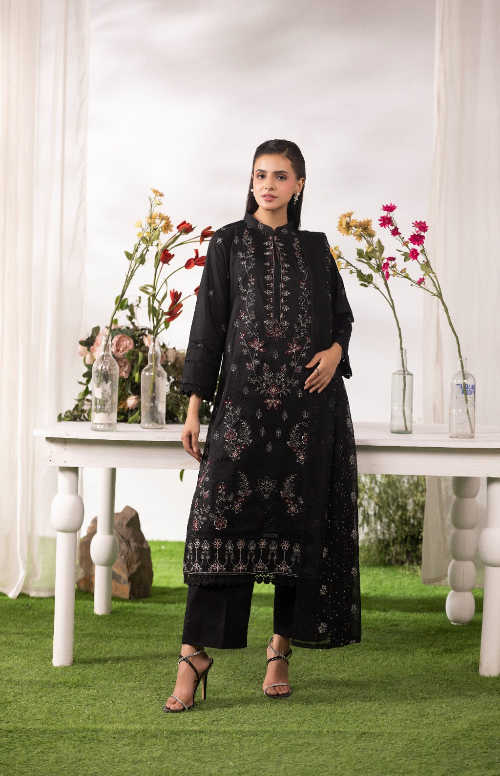 Cendre - Unstitched 3pc